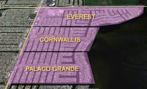 Everest Cornwallis and Palaco Grande Everest Cornwallis and Palaco Grande
