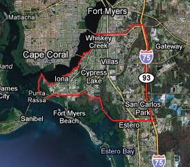 Clicking on this image will display all South Fort Myers gulf access listings