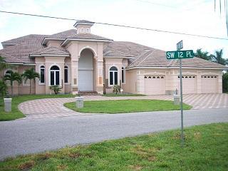 Example of gulf access home in unit 64 in Cape Coral, Florida